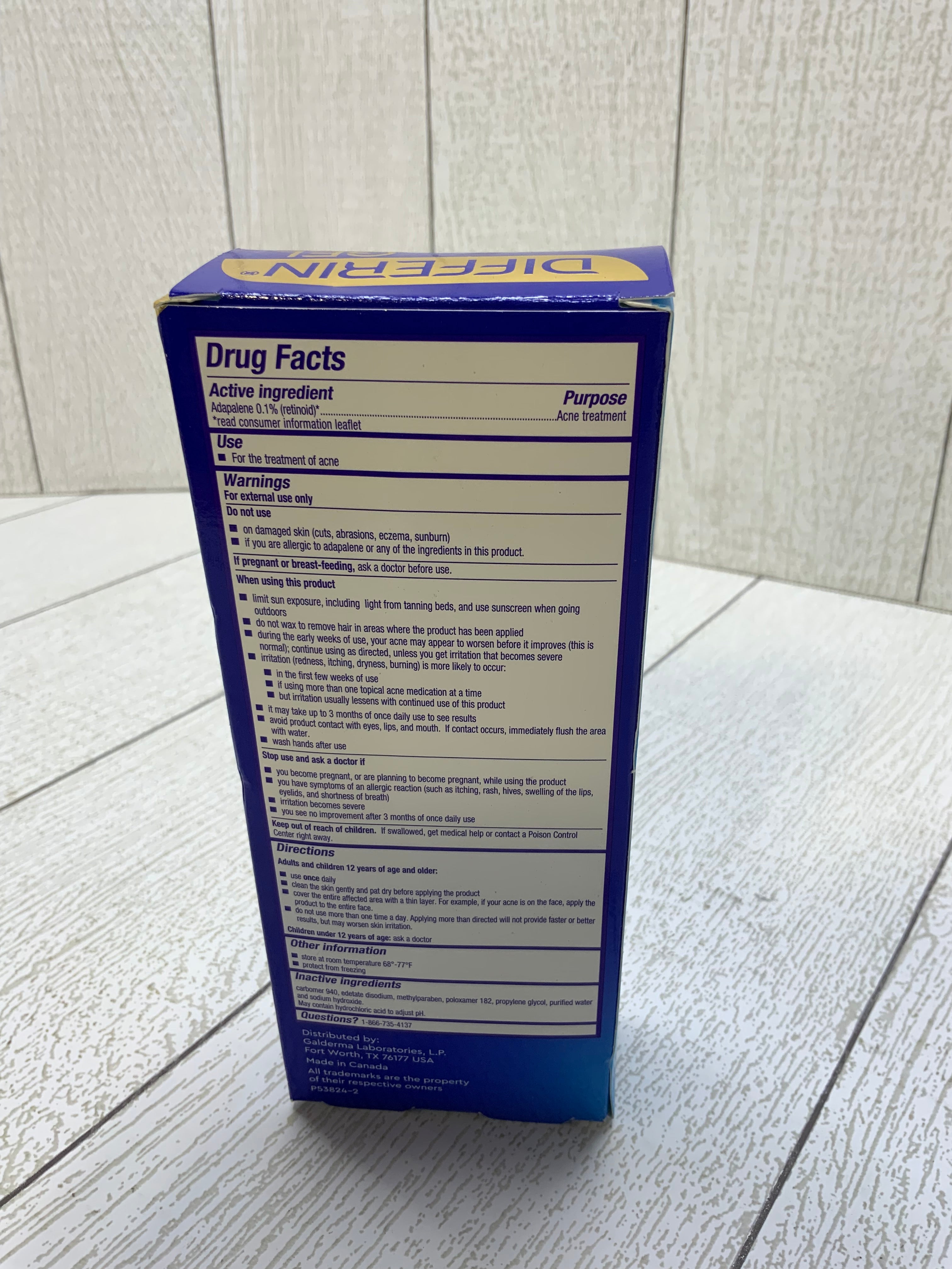 Acne Treatment Differin Gel, 30 Day Supply, Retinoid Treatment for Face (7913574138094)